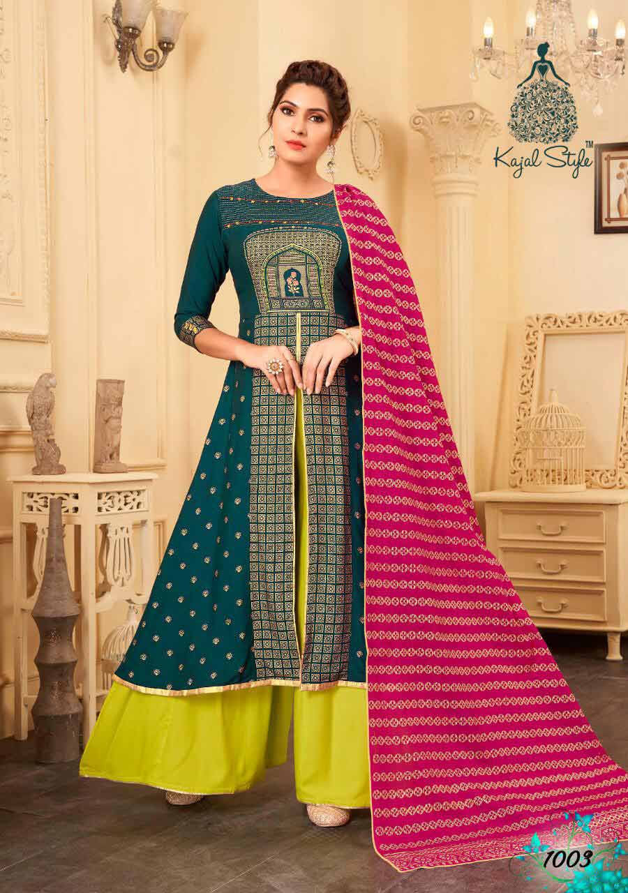 Gulzar Vol-1 Kajal Style Rayon Wholesale Kurti Gulzar Vol-1 Kajal Style Rayon Wholesale Kurti